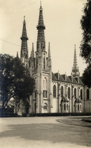 De katholieke kathedraal in Jakarta