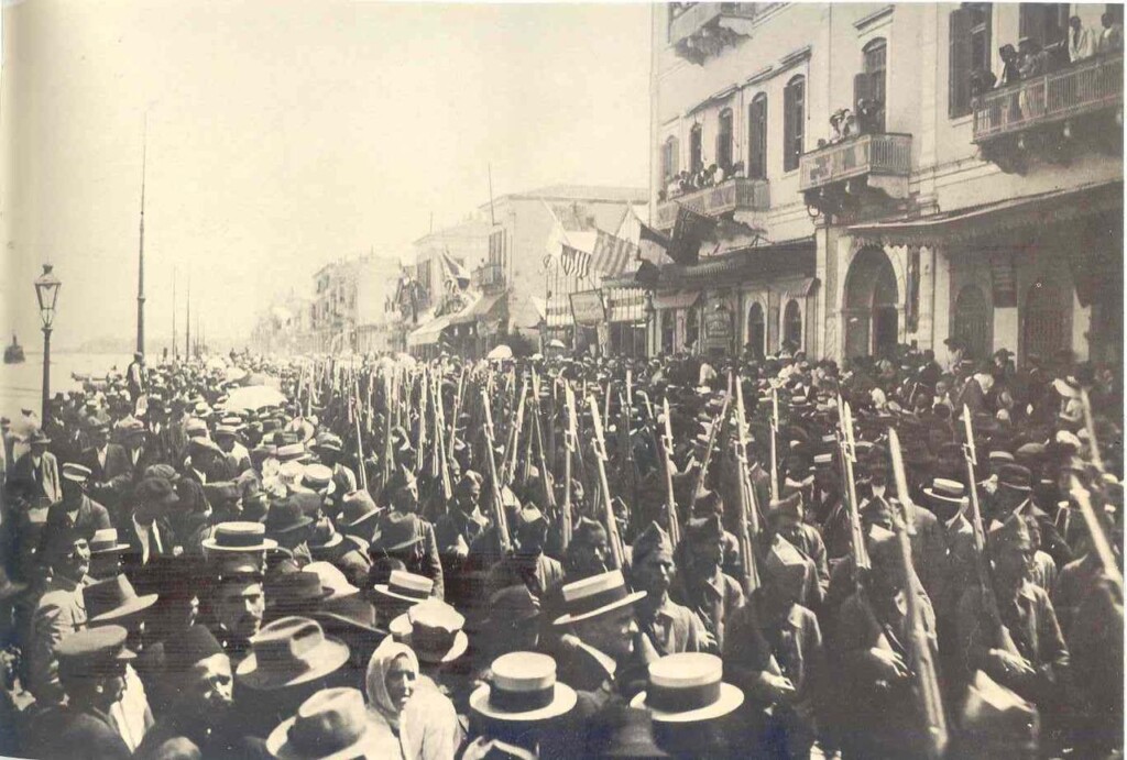 Het Griekse leger in Smyrna (1919)