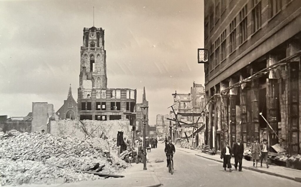 Het Laurenskwartier Rotterdam bombardement
