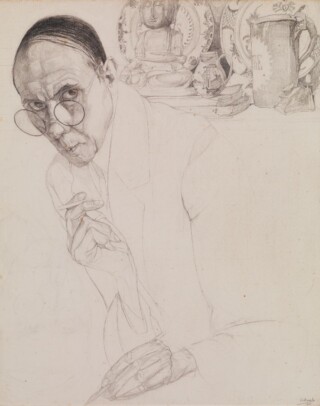 Jules De Bruycker - De etser (zelfportret), 1925