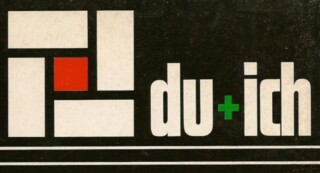 Oud logo van het blad 'Du und Ich'