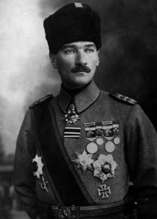 Mustafa Kemal Pasja (Atatürk), november 1918