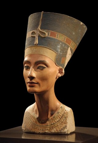 Borstbeeld van Nefertiti