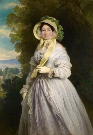 Juliana van Saksen-Coburg-Saalfeld in 1848