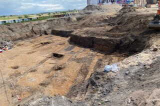 opgraving nijmegen romeins gebouw