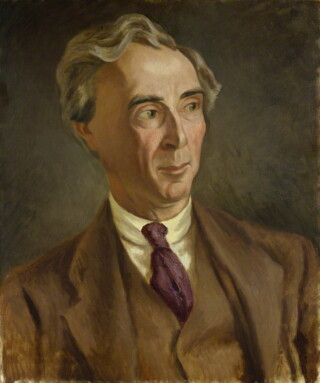 Portret van Bertrand Russell door Roger Fry, circa 1923