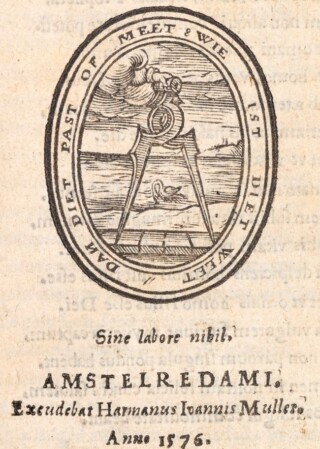 Drukkersmerk van Harmen Jansz Muller