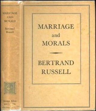 Marriage and Morals