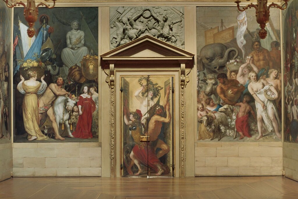 Oranjezaal, ingangspartij noordzijde