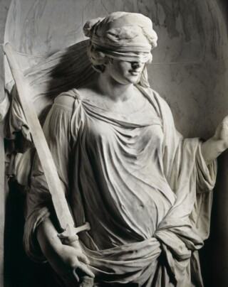 Artus Quellinus, Justitia (detail), 1652-1655