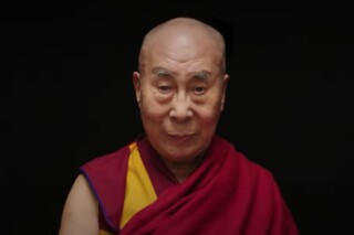 'Wisdom of Happiness', still uit de documentaire over de dalai lama