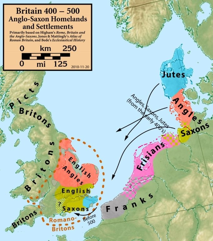 Germaanse migraties 5de eeuw