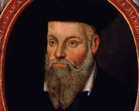 Nostradamus - Portret gemaakt door zijn zoon César de Nostredame
