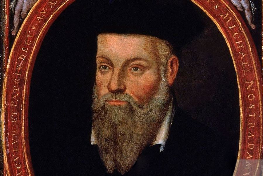 Nostradamus - Portret gemaakt door zijn zoon César de Nostredame