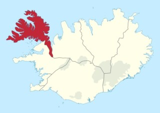 Vestfirðir of Westfjorden van IJsland
