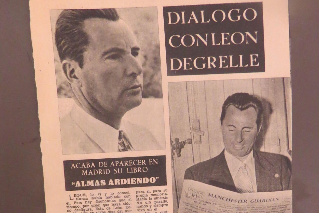 Interview met Degrelle in het Falangistische weekblad El Español