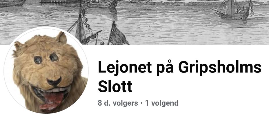 Facebook-pagina van de leeuw