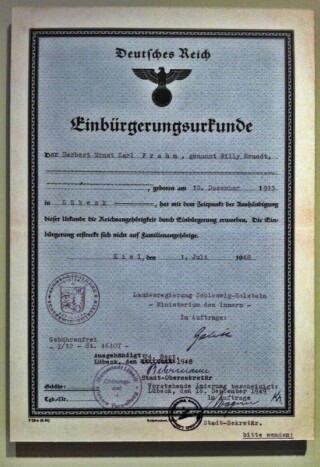 naturalisatie willy brandt