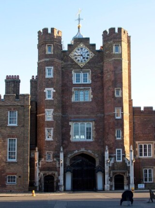 Ingang St James’s Palace