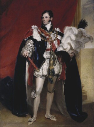 Leopold als ridder van de Kousenband