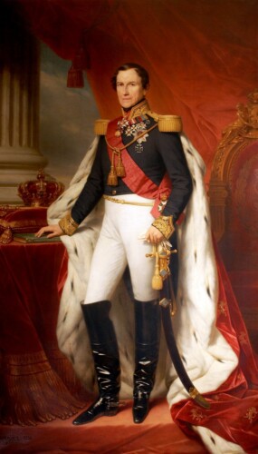Leopold I van België, geportretteerd door Nicaise de Keyser