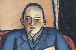 Portret van Erhard Göpel - Max Beckmann (1944)