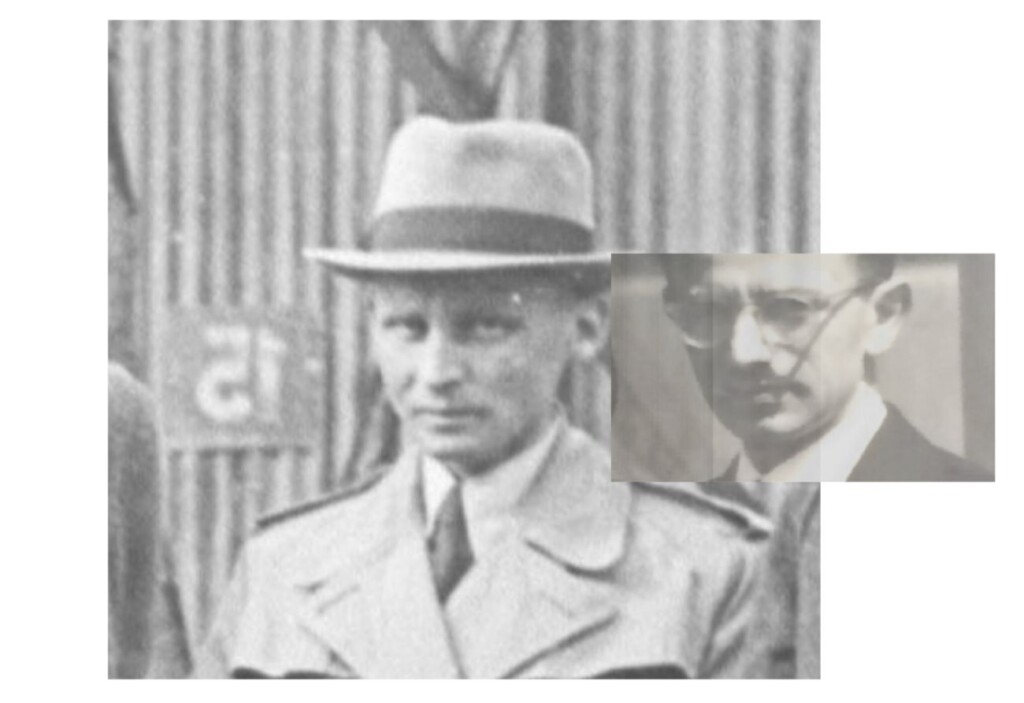 Gespiegelde details van voorgaande afbeeldingen - Willem de Bell