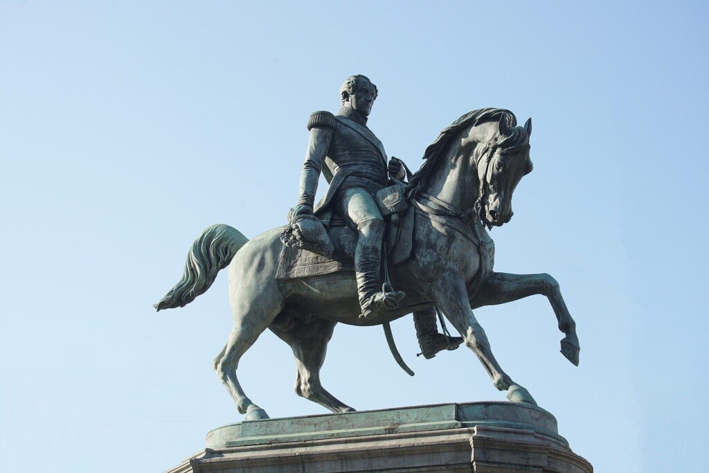 Ruiterstandbeeld van Leopold I in Antwerpen