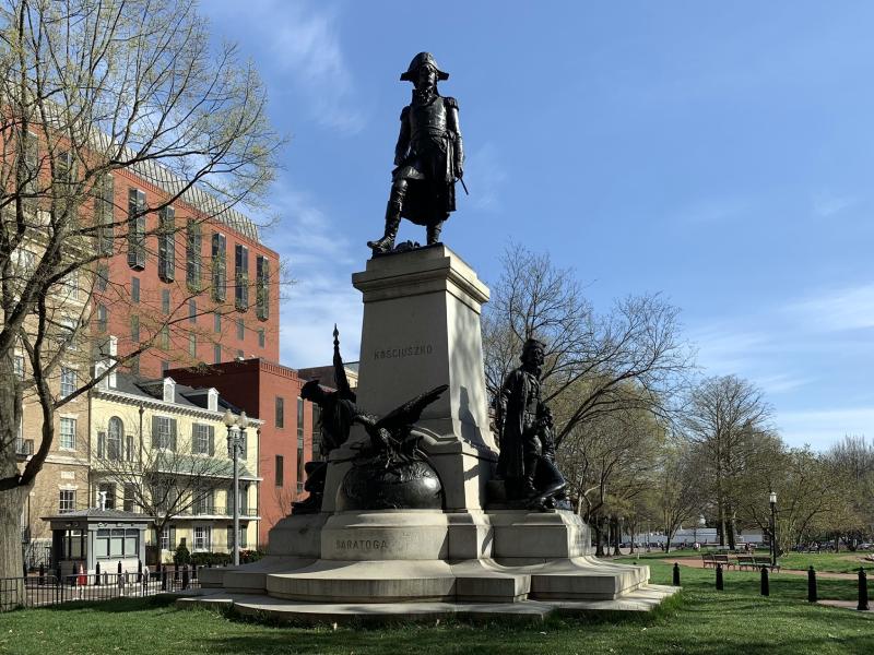 Tadeusz Kościuszko Monument in Washington, D.C