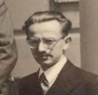 Detail van de foto van de BIBOA conferentie in Luzern, 1938