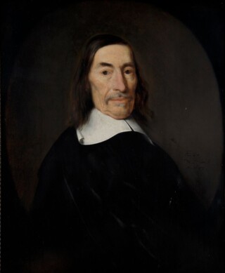 Nicolaes Maes - Portret van Jacob de Witt