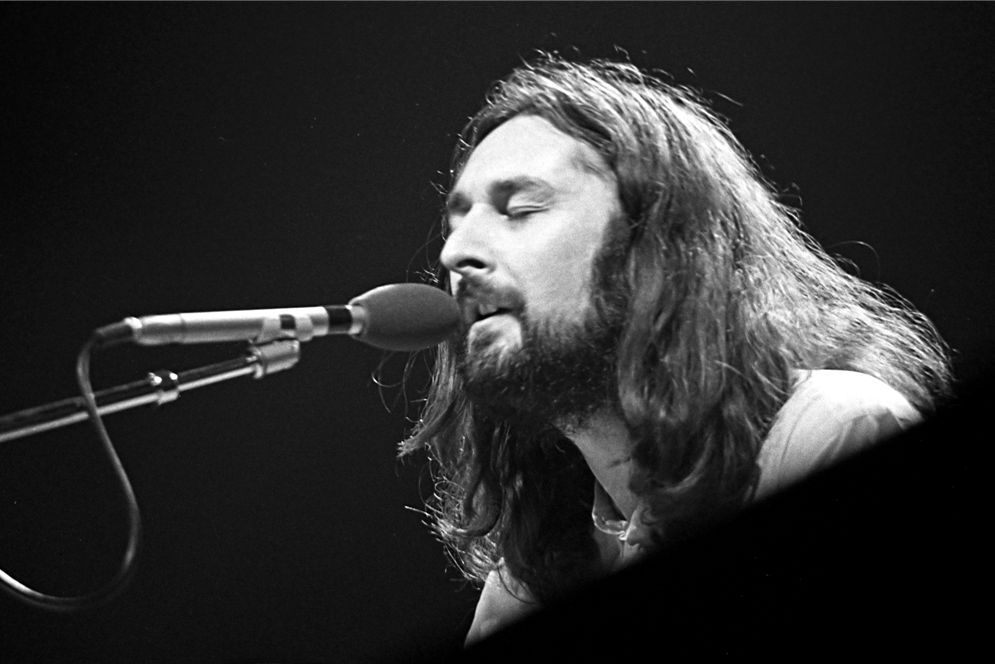 Supertramp-oprichter Rick Davies in 1979, tijdens een optreden in Zürich