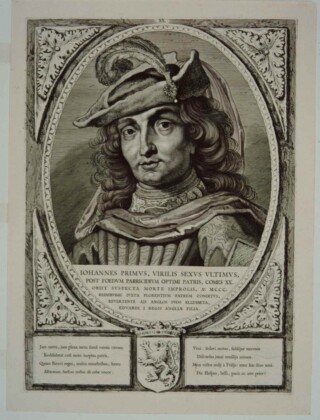 Fantasieportret van graaf Jan I