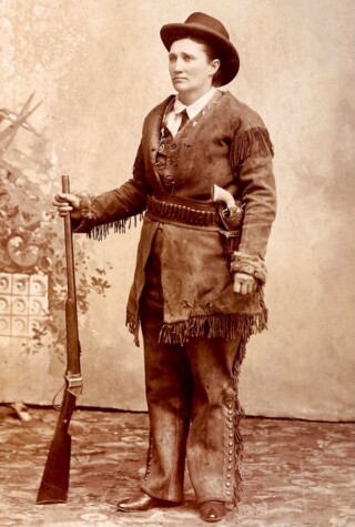Calamity Jane rond 1880