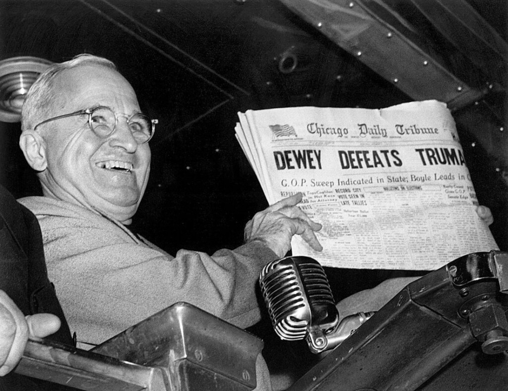 Dewey defeats Truman - Chicago Daily Tribune van 3 november 1948
