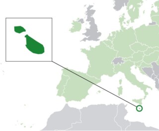 Malta op de kaart