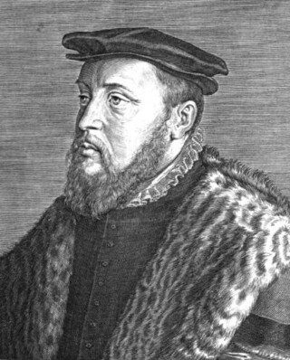 Portret van Marcus van Vaernewijck door Petrus de Jode