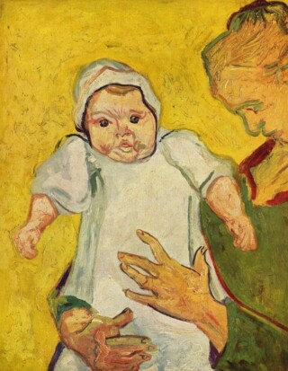Baby Marcelle Roulin - Vincent van Gogh, 1888