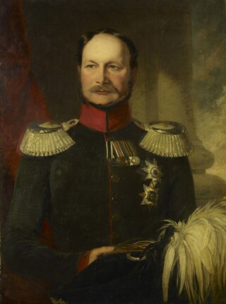 Portret van prins Wilhelm van Pruisen, de latere keizer Wilhelm I