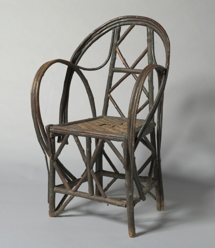 De stoel van Vincent, waarin hij Joseph Roulin portretteerde in 1888