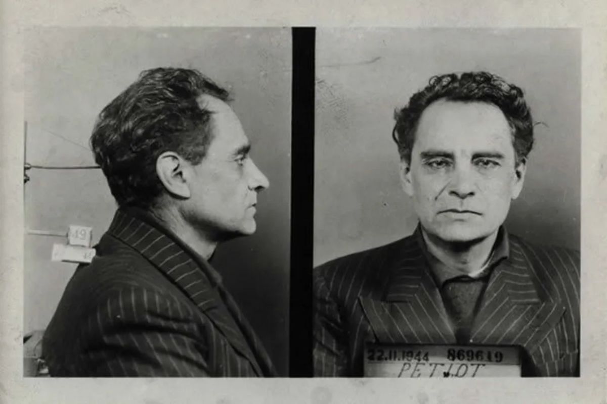 Marcel Petiot kort na zijn arrestatie