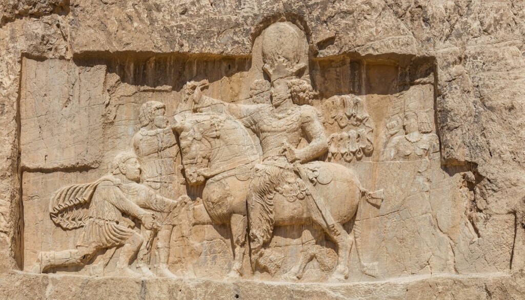 Het reliëf in Naqsh-e Rostam
