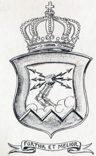 Ontwerp voor een wapen van Suriname in 1952