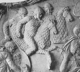 Sarmaten op de Zuil van Trajanus