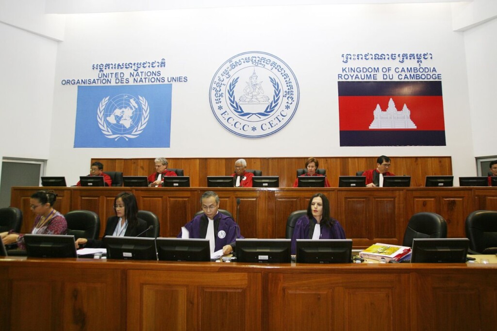 Zitting van het Cambodja-tribunaal