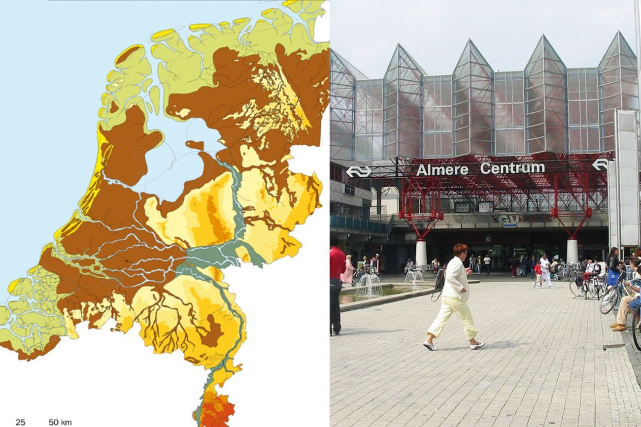 Almere, een meer en een stad