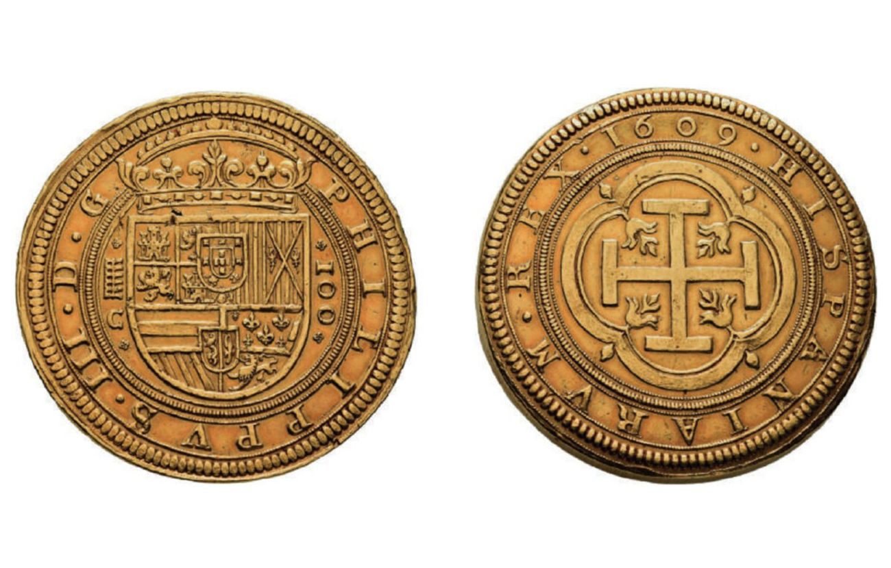 De gouden munt uit 1609