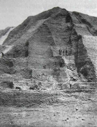 Winning van guano omstreeks 1860
