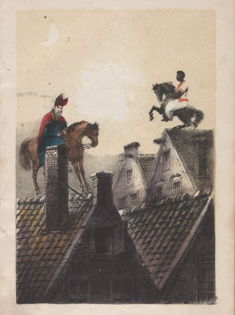 Sint Nikolaas en zijn knecht - Jan Schenkman