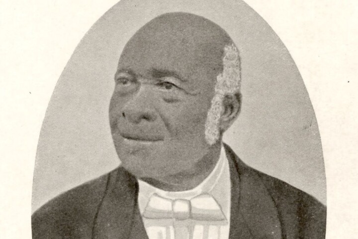 Het enige bekende portret van Adolf Frederik Gravenberch